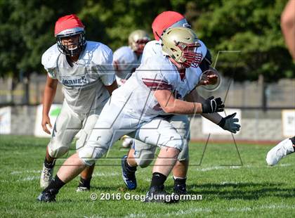 Thumbnail 3 in Justin-Siena @ Cardinal Newman (Scrimmage) photogallery.