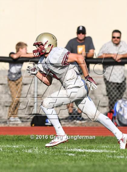 Thumbnail 1 in Justin-Siena @ Cardinal Newman (Scrimmage) photogallery.