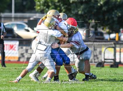Thumbnail 3 in Justin-Siena @ Cardinal Newman (Scrimmage) photogallery.