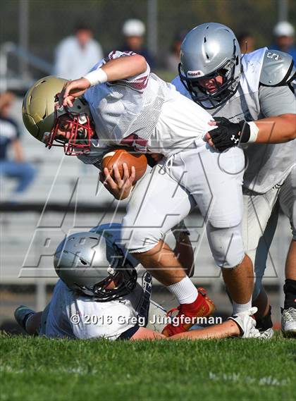 Thumbnail 1 in Justin-Siena @ Cardinal Newman (Scrimmage) photogallery.