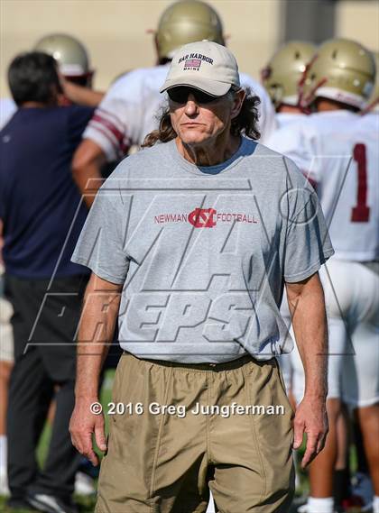 Thumbnail 1 in Justin-Siena @ Cardinal Newman (Scrimmage) photogallery.