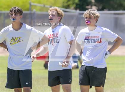 Thumbnail 3 in Scottsdale Christian Academy vs  Pinnacle (7on7 Gotta Believe Tournament) photogallery.