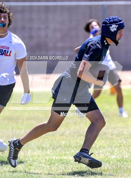 Thumbnail 1 in Scottsdale Christian Academy vs  Pinnacle (7on7 Gotta Believe Tournament) photogallery.