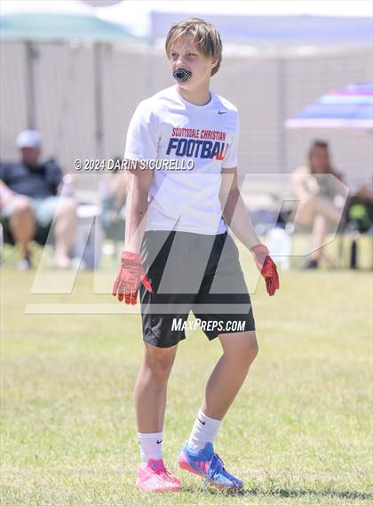Thumbnail 2 in Scottsdale Christian Academy vs  Pinnacle (7on7 Gotta Believe Tournament) photogallery.