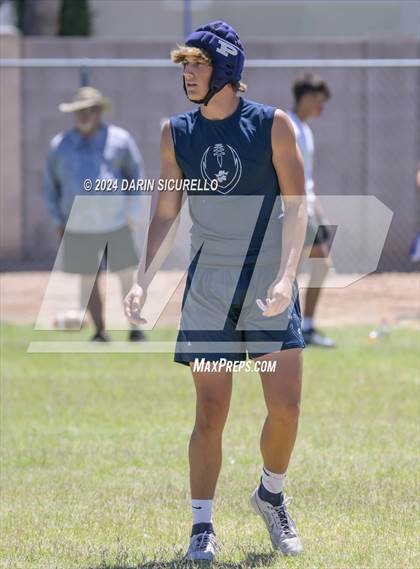 Thumbnail 2 in Scottsdale Christian Academy vs  Pinnacle (7on7 Gotta Believe Tournament) photogallery.