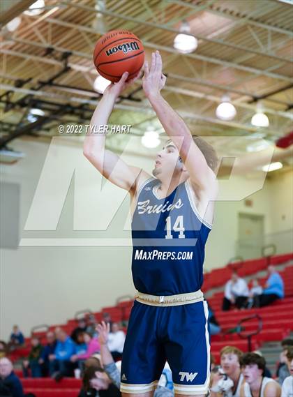 Thumbnail 3 in Cascade vs. Tri-West Hendricks (Hendricks County Tournament) photogallery.
