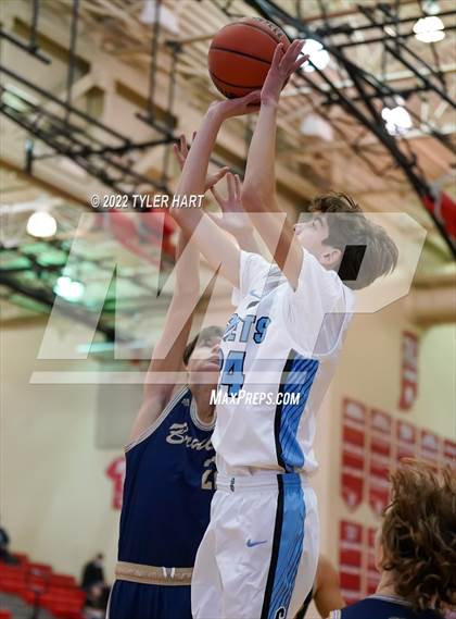 Thumbnail 3 in Cascade vs. Tri-West Hendricks (Hendricks County Tournament) photogallery.