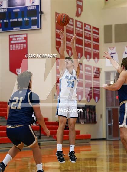 Thumbnail 3 in Cascade vs. Tri-West Hendricks (Hendricks County Tournament) photogallery.