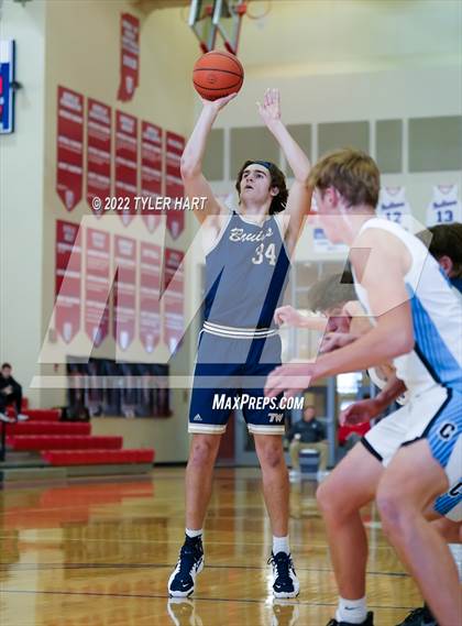 Thumbnail 2 in Cascade vs. Tri-West Hendricks (Hendricks County Tournament) photogallery.
