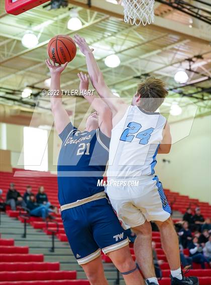 Thumbnail 2 in Cascade vs. Tri-West Hendricks (Hendricks County Tournament) photogallery.