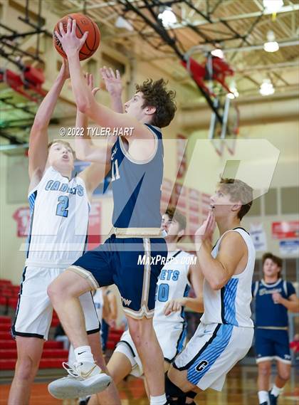 Thumbnail 3 in Cascade vs. Tri-West Hendricks (Hendricks County Tournament) photogallery.