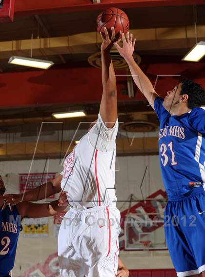Thumbnail 2 in Pasadena vs AGBU (Rose City Roundball Classic) photogallery.