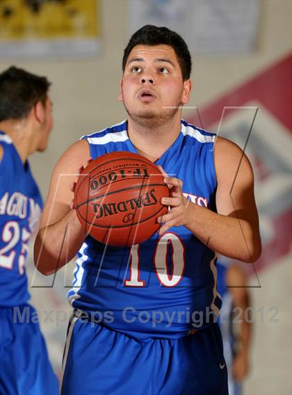 Thumbnail 2 in Pasadena vs AGBU (Rose City Roundball Classic) photogallery.