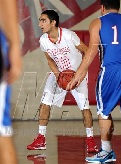 Thumbnail 2 in Pasadena vs AGBU (Rose City Roundball Classic) photogallery.