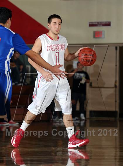 Thumbnail 2 in Pasadena vs AGBU (Rose City Roundball Classic) photogallery.