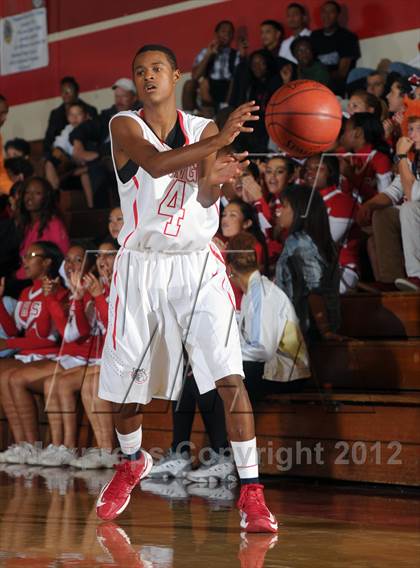 Thumbnail 3 in Pasadena vs AGBU (Rose City Roundball Classic) photogallery.