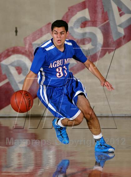 Thumbnail 3 in Pasadena vs AGBU (Rose City Roundball Classic) photogallery.