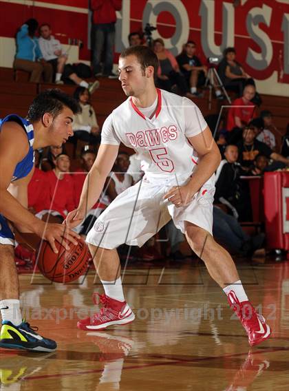 Thumbnail 2 in Pasadena vs AGBU (Rose City Roundball Classic) photogallery.