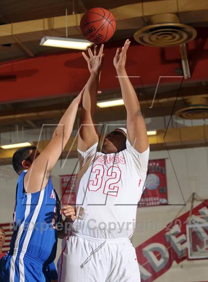Thumbnail 1 in Pasadena vs AGBU (Rose City Roundball Classic) photogallery.