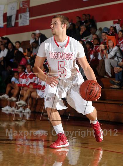 Thumbnail 3 in Pasadena vs AGBU (Rose City Roundball Classic) photogallery.
