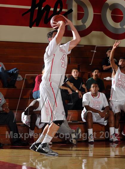 Thumbnail 3 in Pasadena vs AGBU (Rose City Roundball Classic) photogallery.