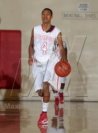 Thumbnail 2 in Pasadena vs AGBU (Rose City Roundball Classic) photogallery.