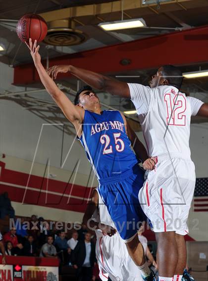 Thumbnail 2 in Pasadena vs AGBU (Rose City Roundball Classic) photogallery.