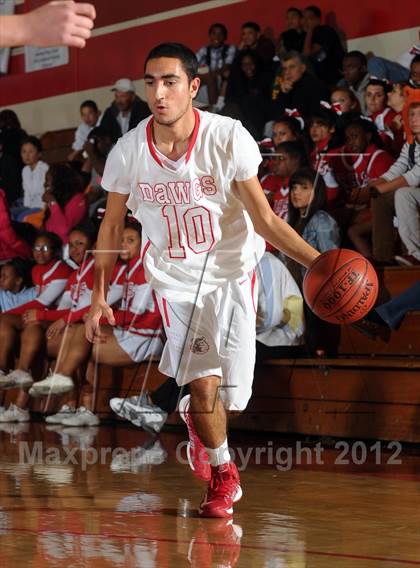 Thumbnail 3 in Pasadena vs AGBU (Rose City Roundball Classic) photogallery.