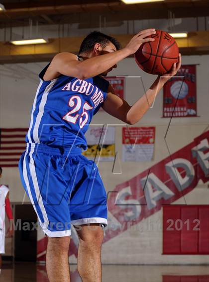 Thumbnail 3 in Pasadena vs AGBU (Rose City Roundball Classic) photogallery.