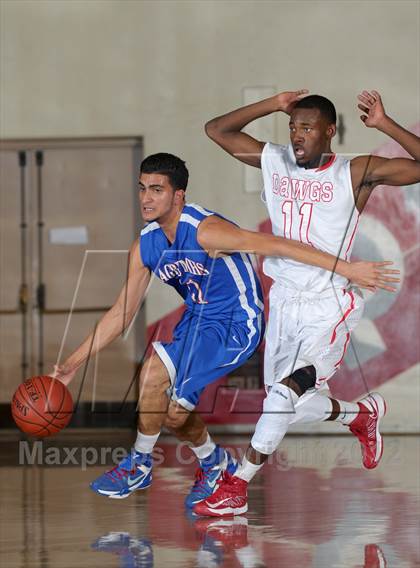 Thumbnail 3 in Pasadena vs AGBU (Rose City Roundball Classic) photogallery.