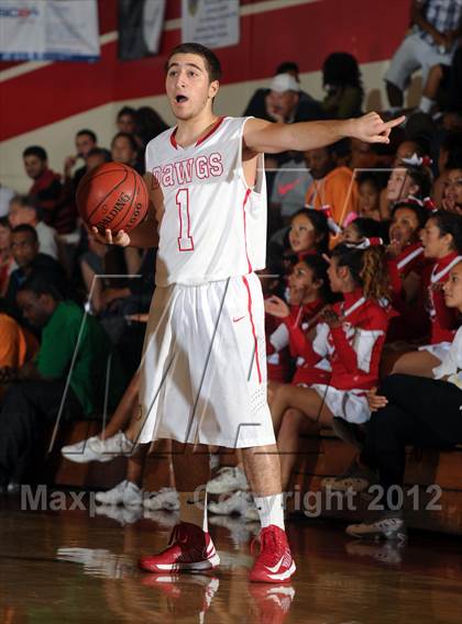 Thumbnail 1 in Pasadena vs AGBU (Rose City Roundball Classic) photogallery.