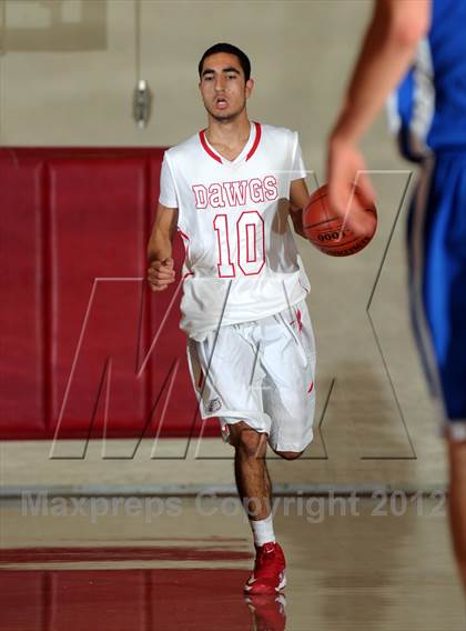 Thumbnail 1 in Pasadena vs AGBU (Rose City Roundball Classic) photogallery.