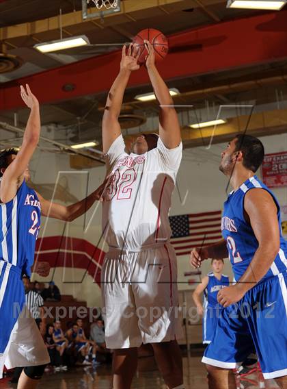 Thumbnail 1 in Pasadena vs AGBU (Rose City Roundball Classic) photogallery.