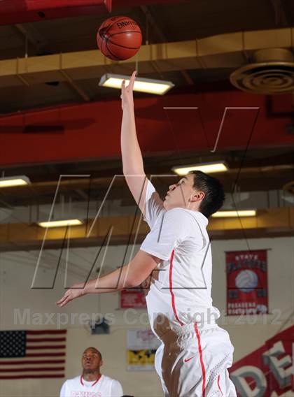 Thumbnail 3 in Pasadena vs AGBU (Rose City Roundball Classic) photogallery.