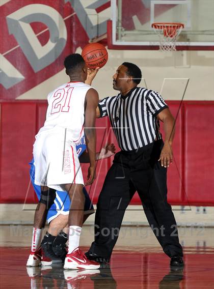 Thumbnail 1 in Pasadena vs AGBU (Rose City Roundball Classic) photogallery.