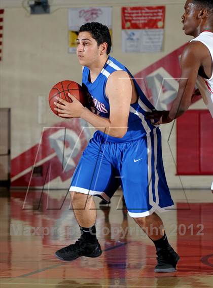 Thumbnail 1 in Pasadena vs AGBU (Rose City Roundball Classic) photogallery.