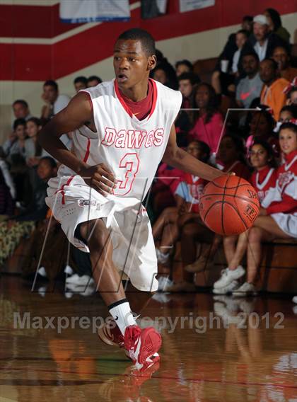 Thumbnail 3 in Pasadena vs AGBU (Rose City Roundball Classic) photogallery.
