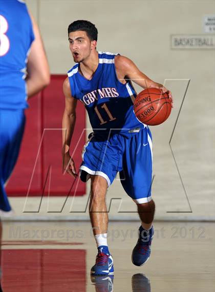 Thumbnail 3 in Pasadena vs AGBU (Rose City Roundball Classic) photogallery.