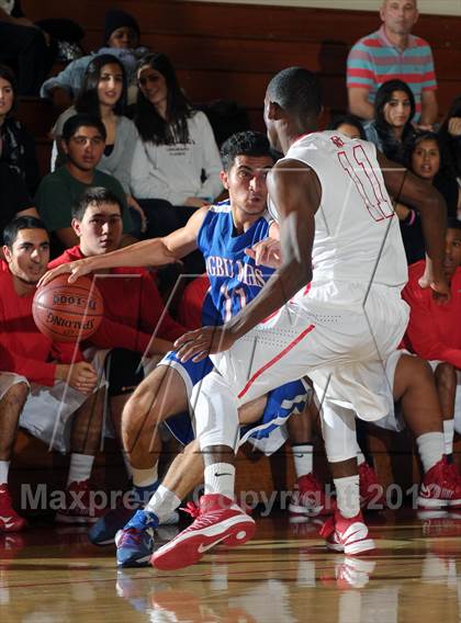 Thumbnail 1 in Pasadena vs AGBU (Rose City Roundball Classic) photogallery.