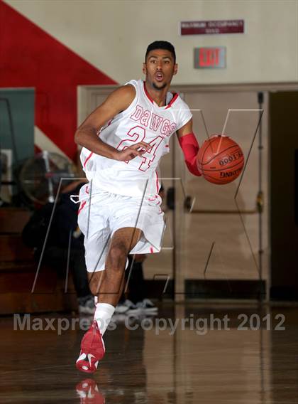 Thumbnail 1 in Pasadena vs AGBU (Rose City Roundball Classic) photogallery.