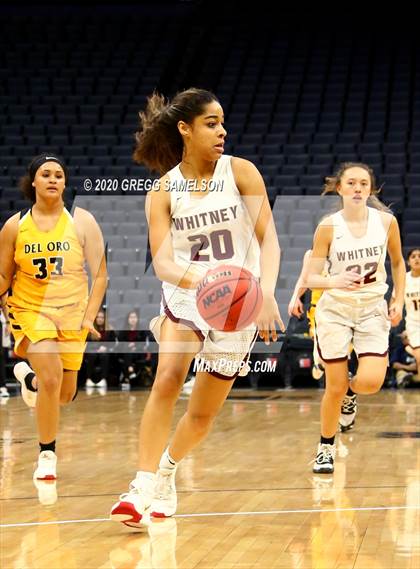 Thumbnail 3 in Whitney vs Del Oro @ Golden 1 Center photogallery.