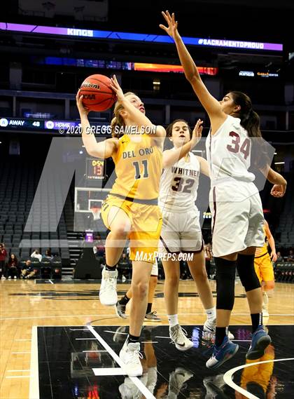 Thumbnail 3 in Whitney vs Del Oro @ Golden 1 Center photogallery.