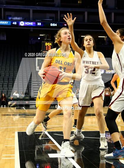 Thumbnail 2 in Whitney vs Del Oro @ Golden 1 Center photogallery.
