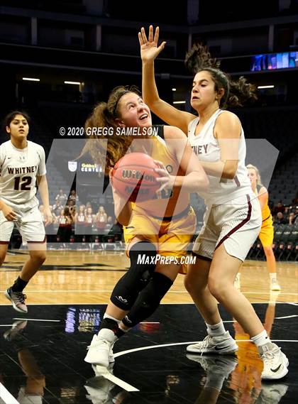 Thumbnail 1 in Whitney vs Del Oro @ Golden 1 Center photogallery.