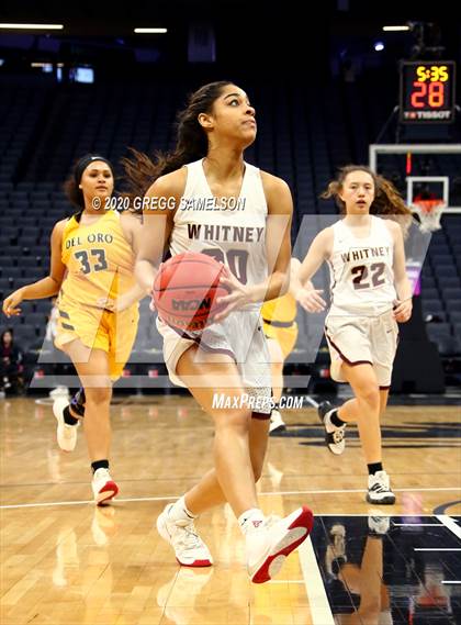 Thumbnail 1 in Whitney vs Del Oro @ Golden 1 Center photogallery.