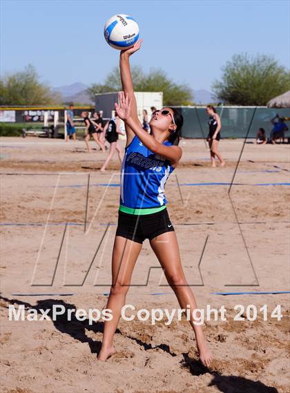 Thumbnail 1 in St. Mary's @ Fountain Hills (AIA D1 Playoff) photogallery.