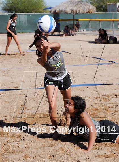 Thumbnail 2 in St. Mary's @ Fountain Hills (AIA D1 Playoff) photogallery.