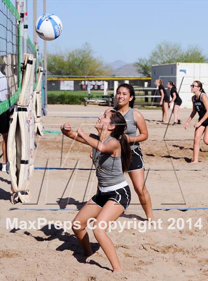 Thumbnail 2 in St. Mary's @ Fountain Hills (AIA D1 Playoff) photogallery.