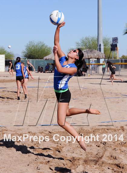Thumbnail 2 in St. Mary's @ Fountain Hills (AIA D1 Playoff) photogallery.
