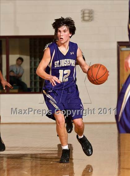 Thumbnail 1 in St. Joseph  vs Holy Name Central Catholic (Catholic School Showcase) photogallery.